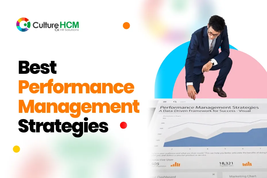 Best Performance Management Strategies overview graphic.