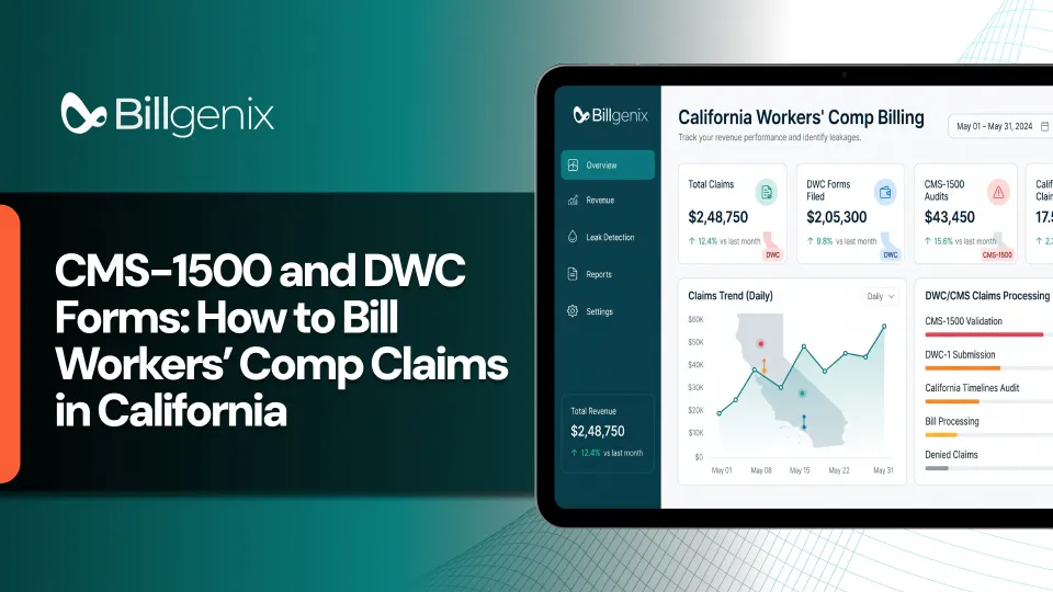CMS-1500 and DWC forms