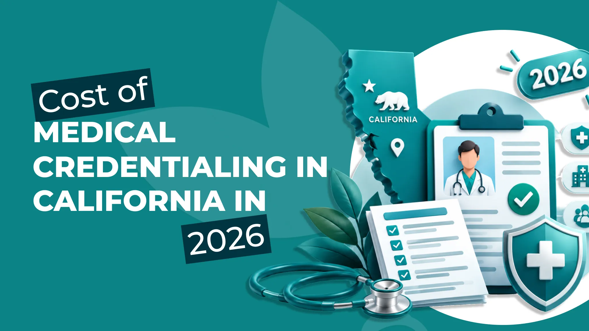 Cost of Medical Credentialing in California in 2026 | GreenSense Billing Image